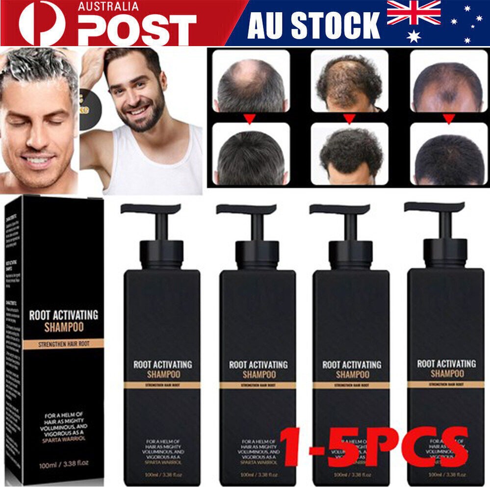 SPARTAN 1-5X Root Activator Shampoo 100ml Growth Thickening Strengthen Roots