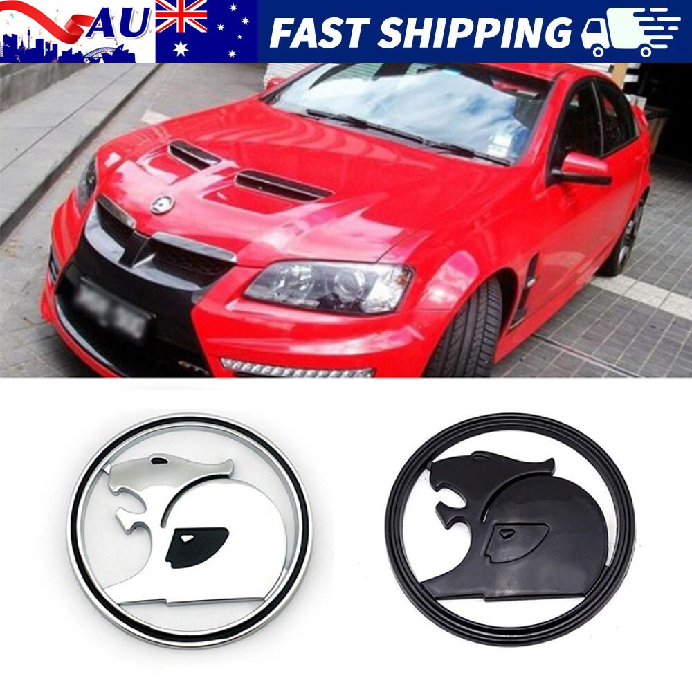 HSV Badge Emblem Holden Commodore GTS R8 Clubsport MALOO Chrome Bonnet Boot 69mm
