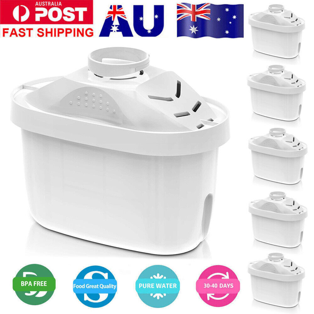 For BRITA Maxtra Plus Water Filter Jug Replacement Cartridges 6PCS Refills White