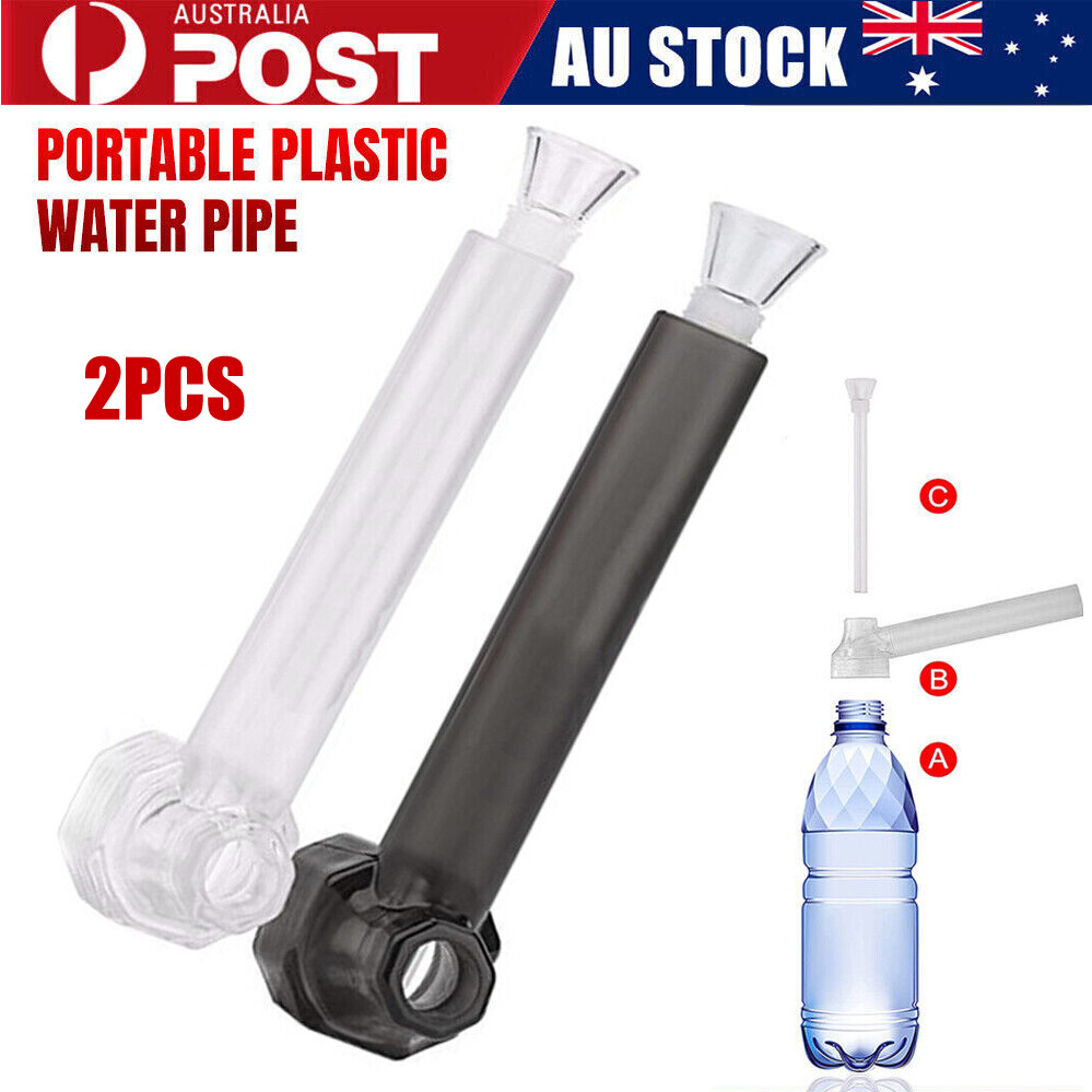 2X Toppuff Bottle Converter Portable Screw-On Pipe Reusable Hookah Accessories