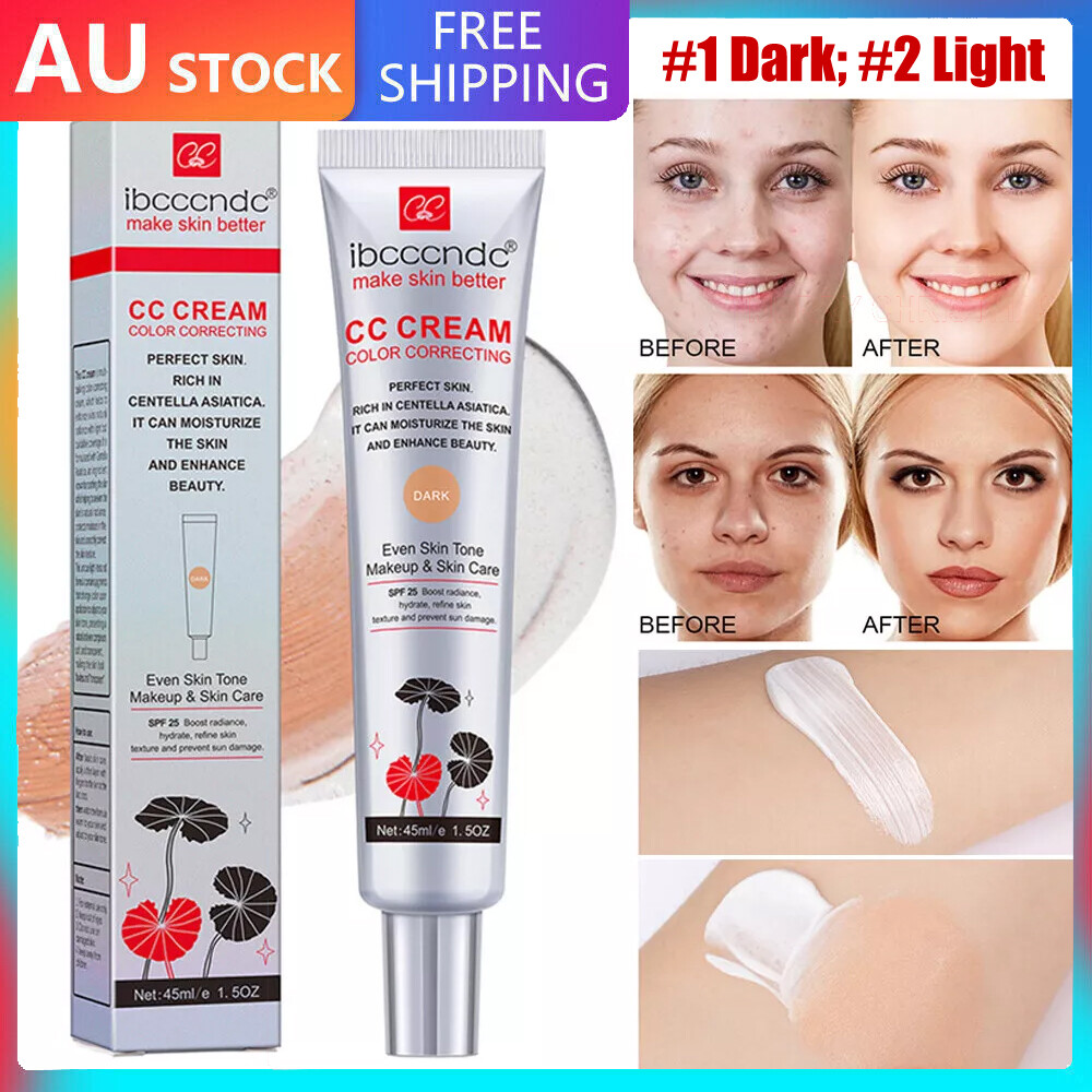 ibcccndc CC Cream Centella Asiatica Color Correcting 45ml Brightening 1 Dark