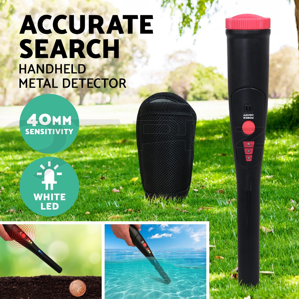 Weisshorn Pinpointer Metal Detector 2007 40MM Sensitive Handheld 360 side-scan