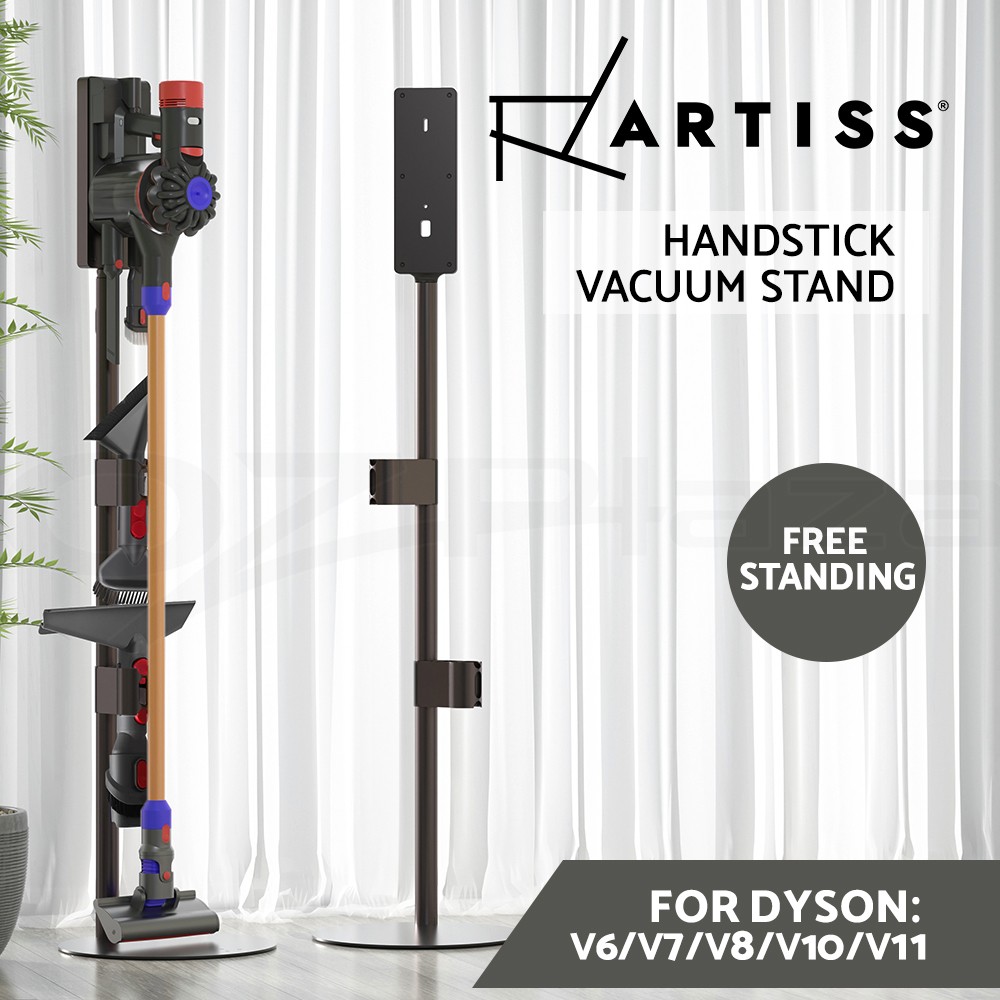 Artiss Freestanding Vacuum Stand VACSTDSY03GR Dyson V6 V7 V8 V10 V11 Grey 124cm