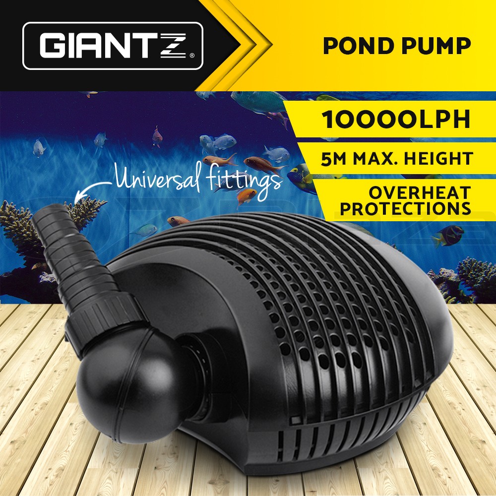 Giantz AQUA-CFP-10000 Aquarium Pump 10000L/H Submersible Pond Fountain Silent