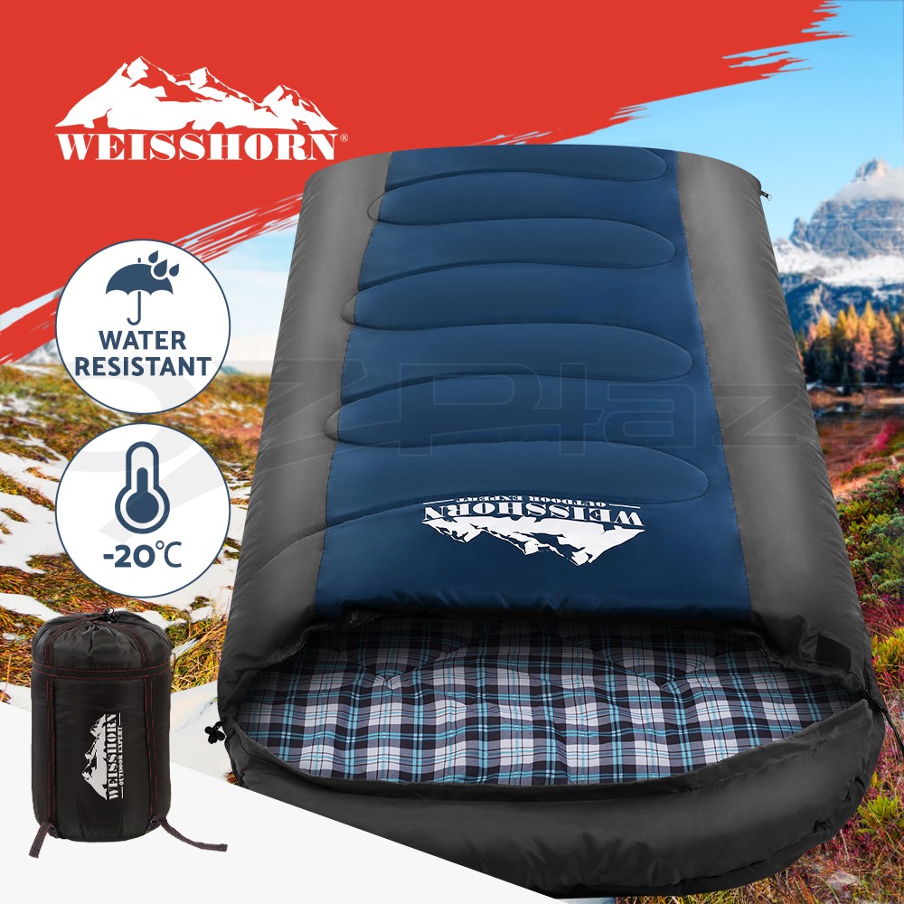 Weisshorn Sleeping Single Camping SBENVS80NA Waterproof Polyester 0C Storage