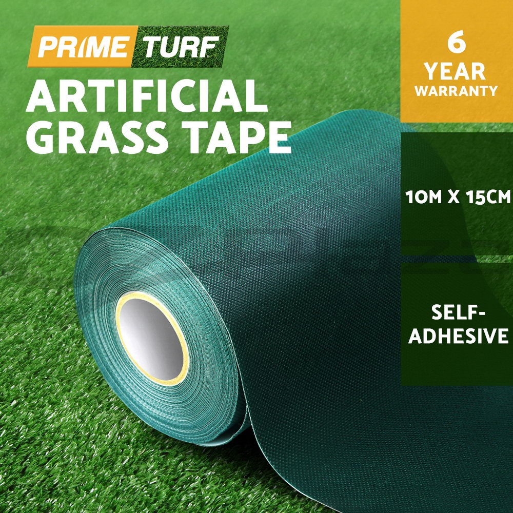 Primeturf Artificial Grass Jointing Tape Self Adhesive 15cmx10m Green 3mm thick