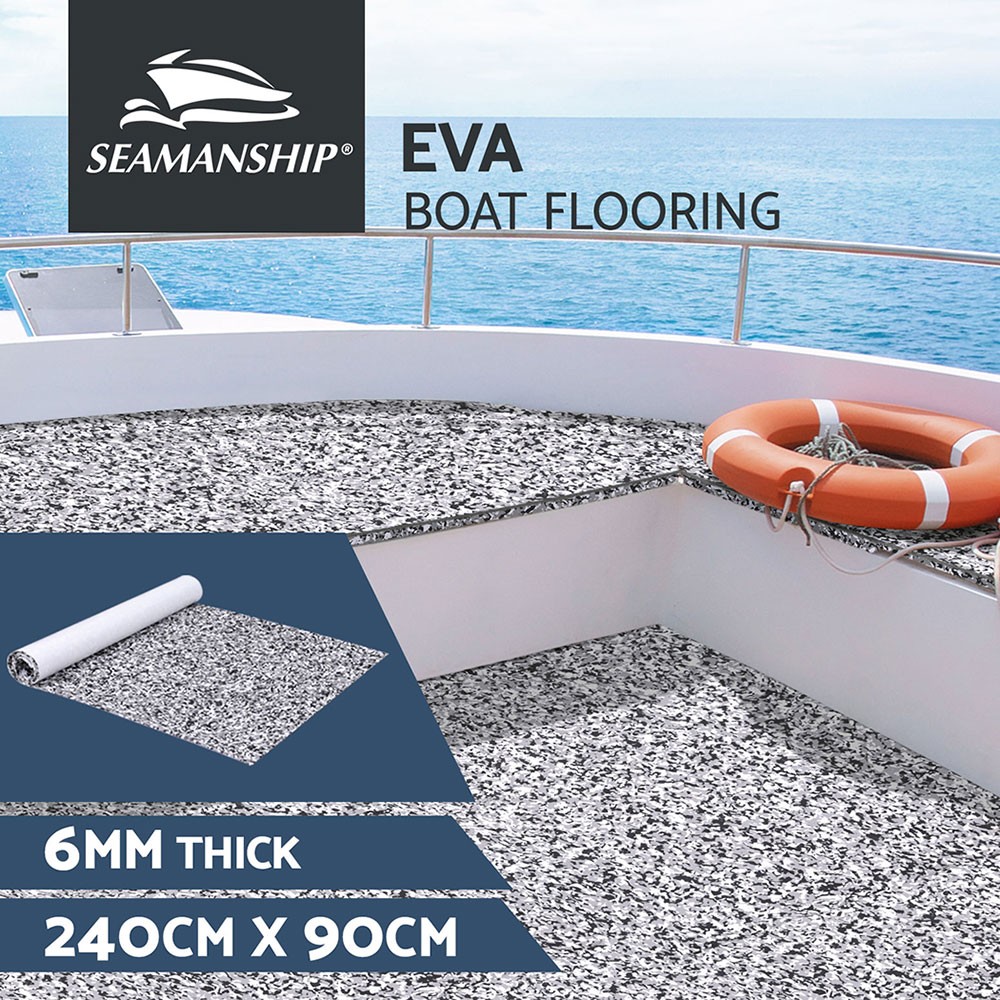 Seamanship EVA Boat Flooring Marine Anti-slip self-adhesive Camo 240x90x0.6cm