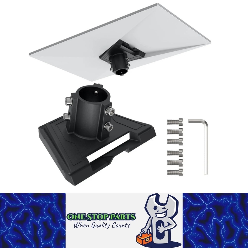 One Stop Parts Starlink Gen3 Mount Pipe Adapter OSPV3M Black Aluminum Alloy