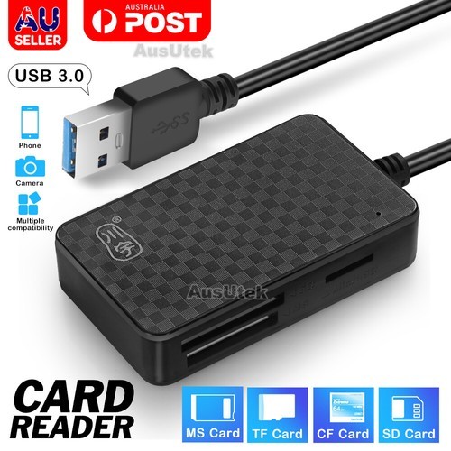 Unbranded/Generic USB 3.0 All In One Multi Memory Stick Card Reader CF Micro SD