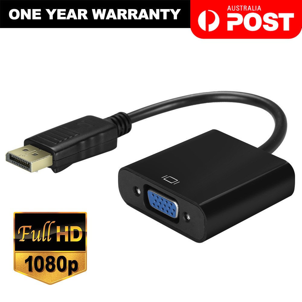 Unbranded/Generic Displayport Display Port DP Male to VGA Female Video Converter