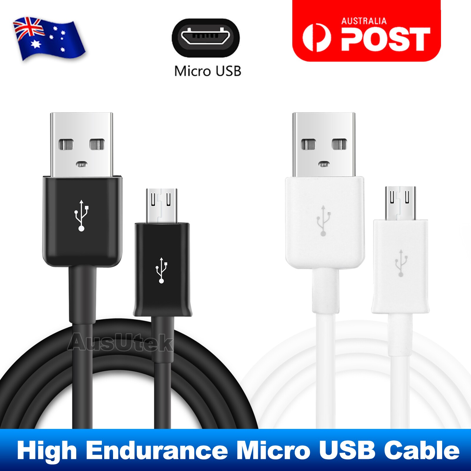 Unbranded/Generic MICRO USB Cable Data Charger For Samsung GALAXY S7 S6 S5 Note