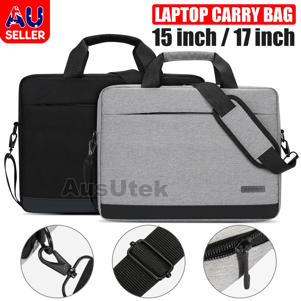 15-17 Laptop Shoulder Bag Sleeve Briefcase Case For Macbook Lenovo HP Dell Sony