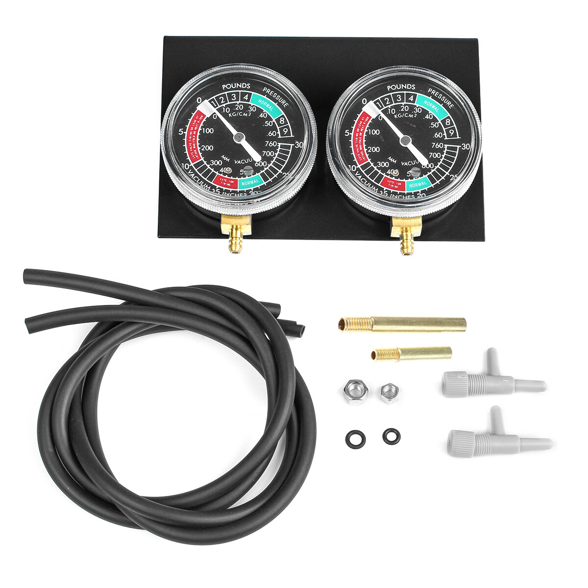 iMars Motorcycle Carb Carburettor Synchronizer Vacuum Balancer Gauge 2 Cylinder
