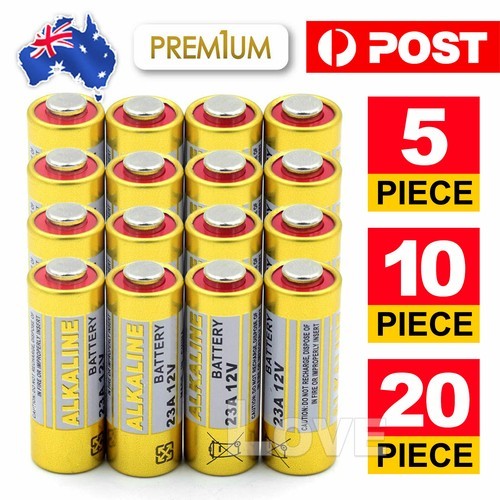 23A 21/23 A23 23GA 12V Alkaline Battery for Garage Car Remote Alarm AU A27 Use