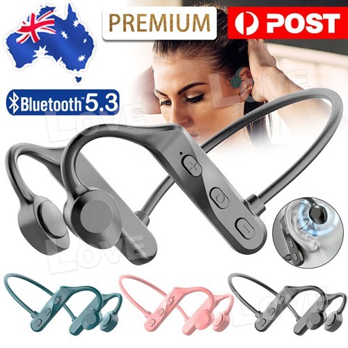 Waterproof Bone Conduction Earphones Wireless Bluetooth Sport Headphones Headset