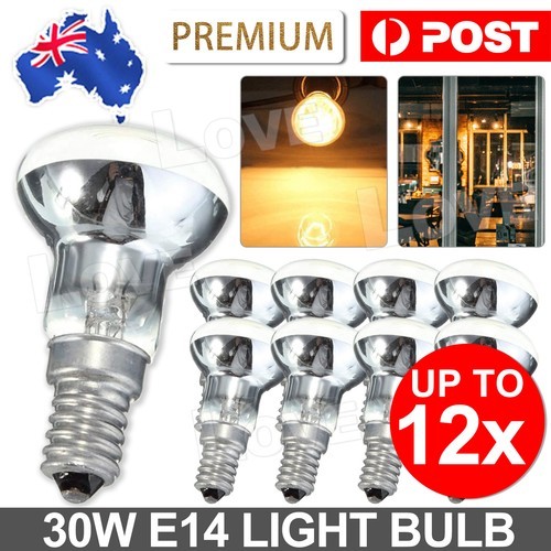 upto 12PCS Replacement Lava Lamp E14 R39 30W Spotlight Screw in Light Bulb 240V