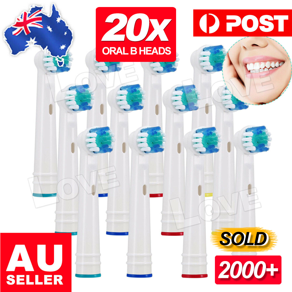 20pcs Electric Toothbrush Replacement Heads For Oral Braun Models Series AU 8900