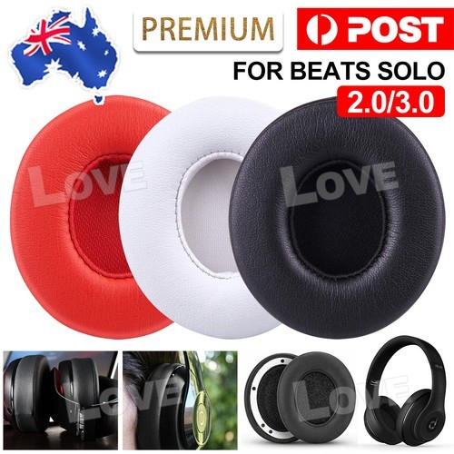 Replacement Ear Pads for Beats by Dr. Dre Solo 2 / 3 Wireless/Wired Headphone Dr