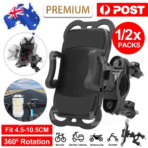 Mobile Phone Holder Bracket Mount For Motorcycle Bicycle Bike MTB AU Universal