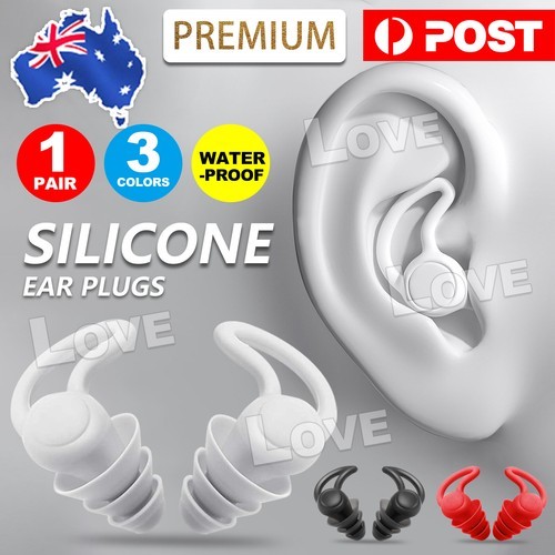 Rhino Horn style Ear Plugs /three layersDesign for Sleeping by Soft Silicone