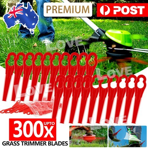 50-100x Grass Trimmer Blades ozito Plastic for Crop Garden Weed Lawn BOSH KULLER