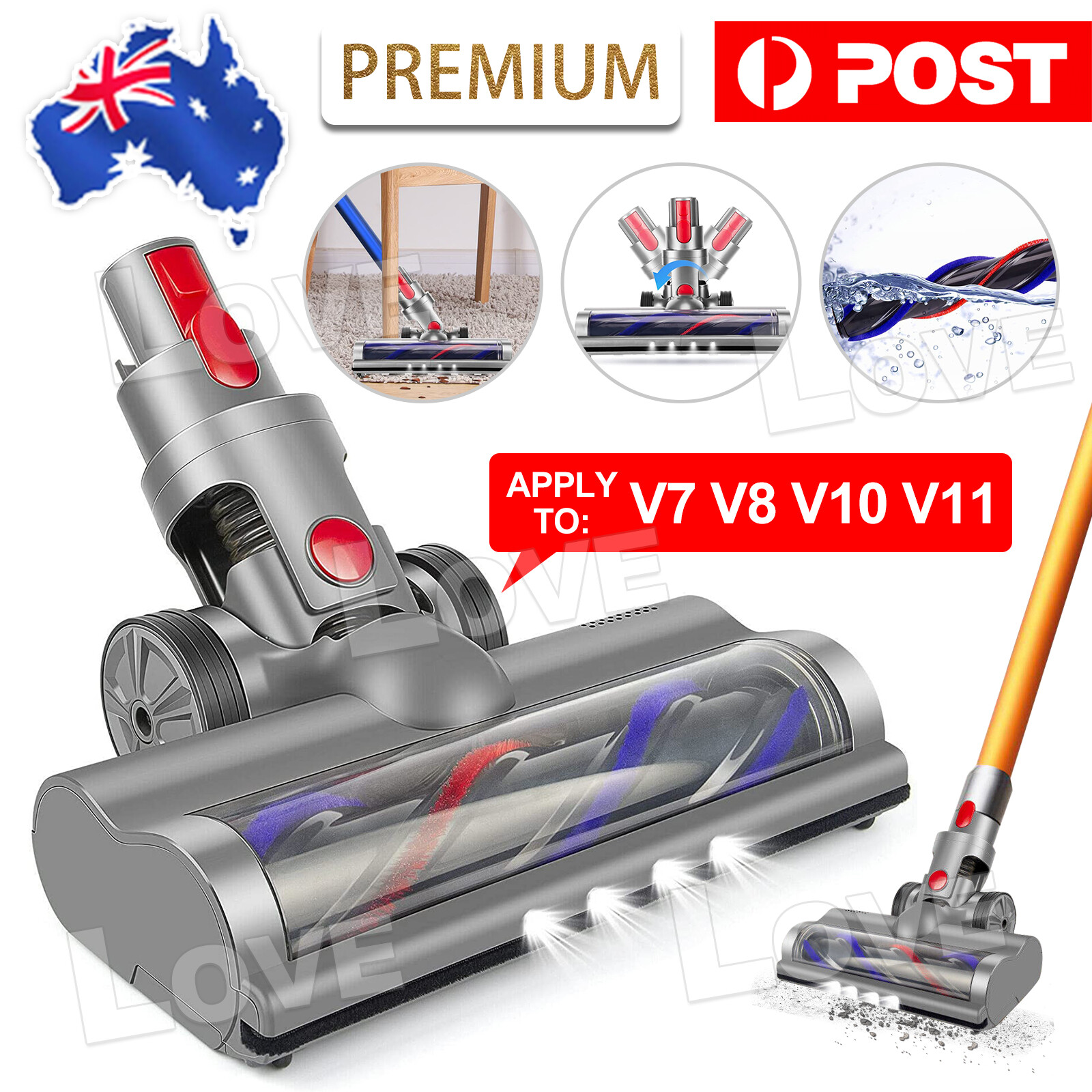 Roller Brush For DYSON V7 V8 V10 V11 Head Motorhead Animal Plus Vacuum AU Tool 1