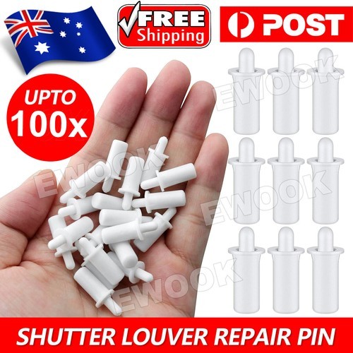 10-50 Spring Loaded Replacement Pins For Plantation Shutter Louver Repair firm