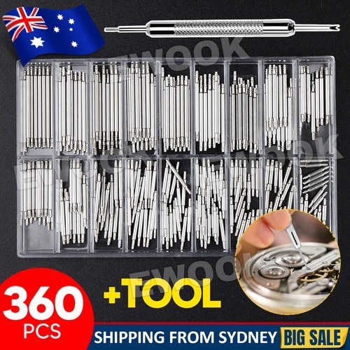 SPRING BAR PINS WATCHMAKERS TOOL Link Remover For Wrist Watch Band Strap RepairN