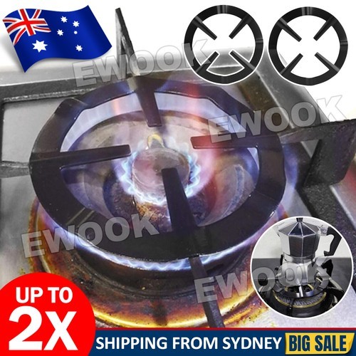 Small Gas Cooker Hob Stove Top Moka Trivet Pot Reducer Coffee Pan Stand Tool AU
