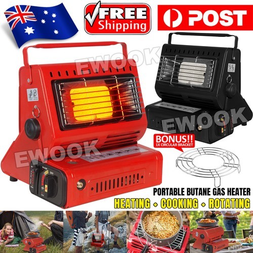 Butane Gas Heater Portable Camping Camp Tent Outdoor Hiking Camper Survival As
