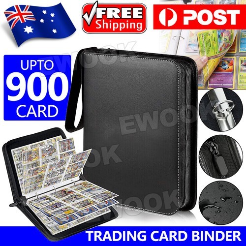 900 Pockets Card Album Spots Binder Book Collectors Holder Case For storage bag