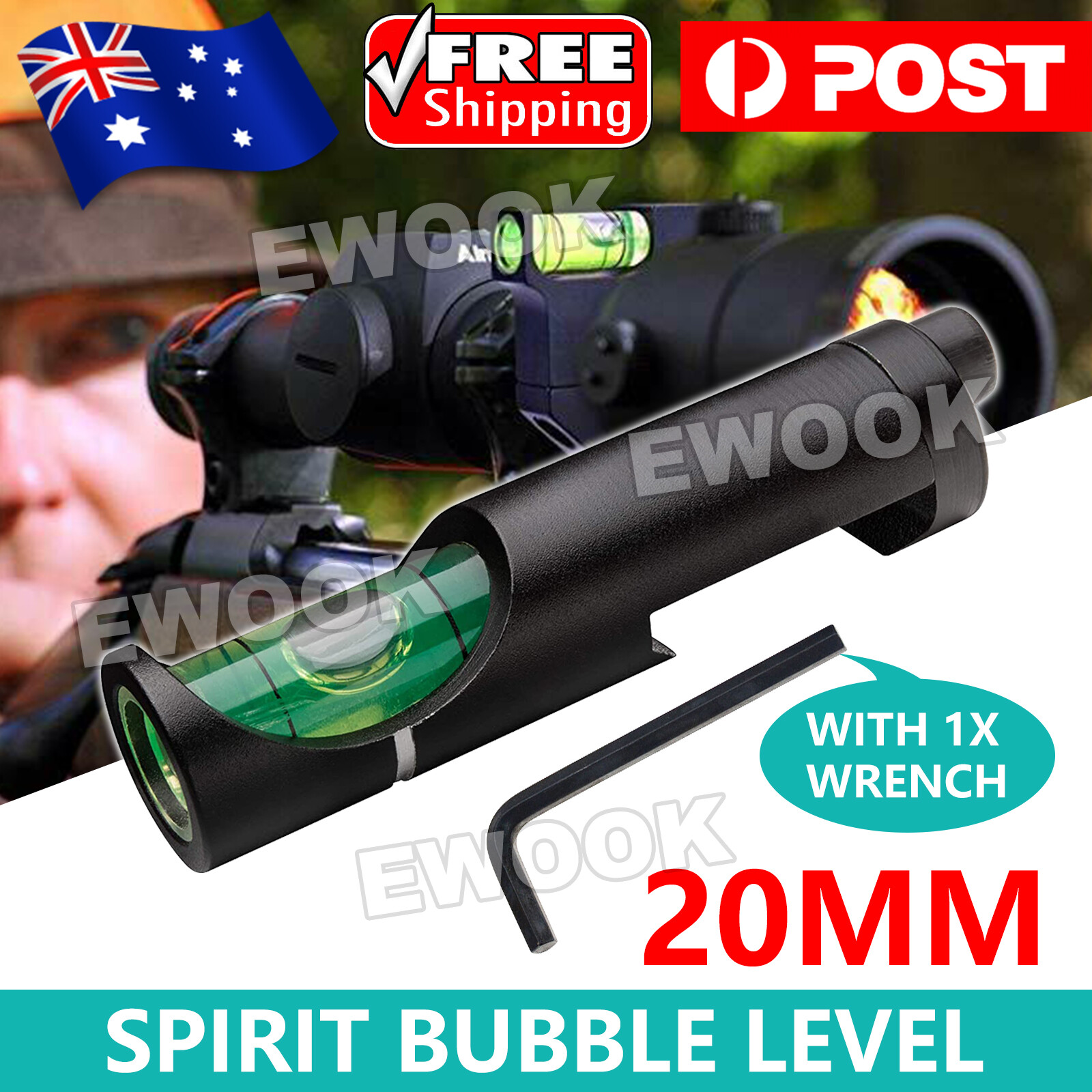Metal Spirit Bubble Level For Picatinny Weaver Rail Rifle Sight Mount Scope 20mm