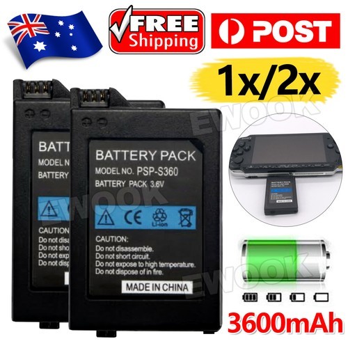 3600mAh Replacement Rechargeable Battery for Sony PSP SLIM 2000/3000 Console