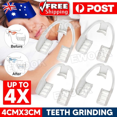 Mouth Guard Teeth Grinding Mouthguard Night Bruxism Clenching Sleeping Dental OZ