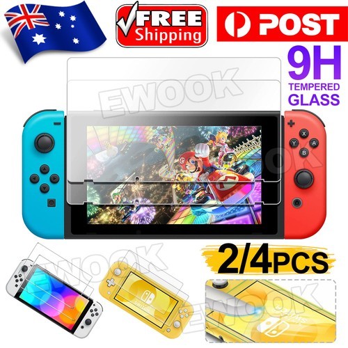 For Nintendo Switch/ Switch Lite/OLED Screen Protector Film Guard Tempered Glass