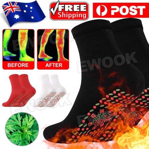 Magnetic Socks Therapy Comfortable Self-Heating Health Care Tourmaline Warm One
