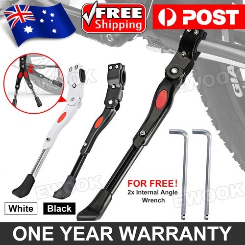MTB Road Bike Side Kickstand Mountain Bicycle Adjustable Alloy Kick Stand Prop