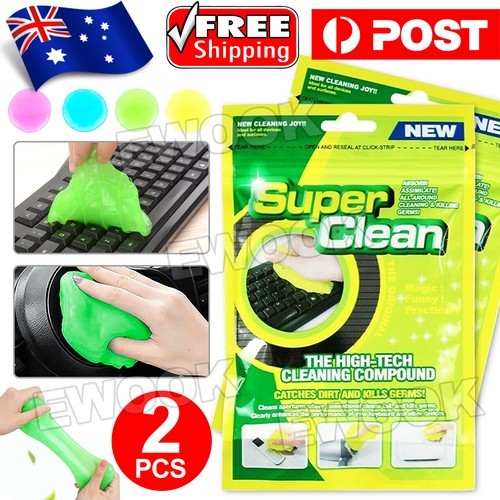 Gel Dirt Cleaning Slime Super Clean Magic Car Laptop Keyboard Home Cleaner OZ /