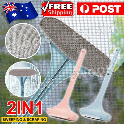 Multifunctional Glass Cleaner Screen Brush Double Sided Window Cleaning Tool