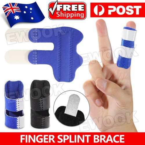 Finger Brace Splint Trigger Support Adjustable Seniors Joint Fix Pain Corrector