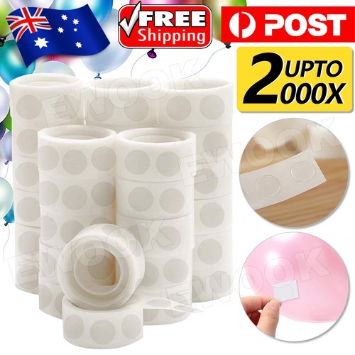 100/200/500/1000 Balloon Glue Dots Photo Adhesive Party Double tape ScrapBooking
