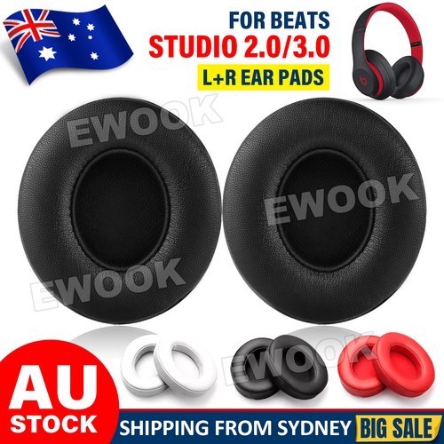 Replacement Ear Pads Cushions For Beats Studio 2.0/3.0 Wired/Wireless Headphones