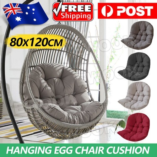 Hanging Egg Chair Cushion Sofa Swing Seat Relax Padded Pad Covers Deep outdoor