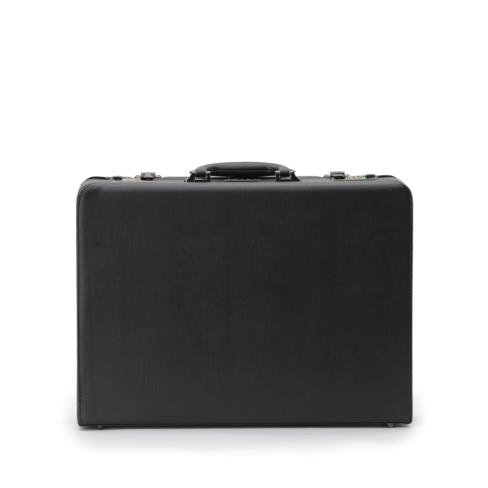 TOSCA Hard Case Hand Carry Business Briefcase Bag w/ Combination Lock Black N/A