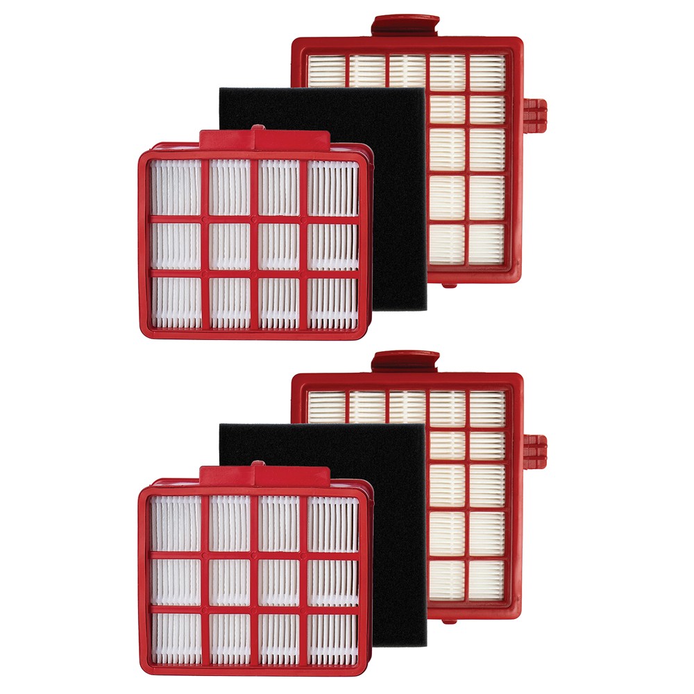 CLEANUP 2PK Smart Filter Set for Sauber Hoover Bagless Vacuum Cleaner 32200662 1