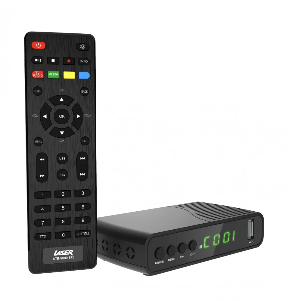 Laser Set Top Box HD TV Media Player Receiver/Tuner Recorder For Televisions
