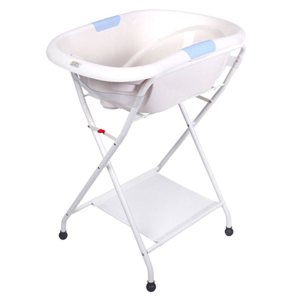 ROGER ARMSTRONG 102cm Oasis Bath Stand For Baby/Infant Bathing/Wash PM2839 White