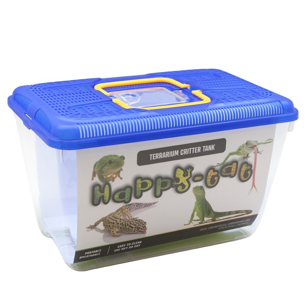Paws Claws 32cm Critter Reptiles Aquarium Tank House Portable Carrier Assorted