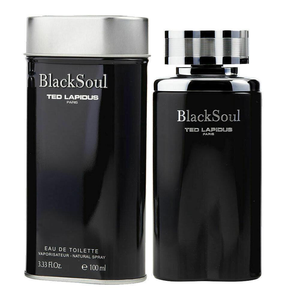 TED LAPIDUS Black Soul 100ml Eau de Toilette Men Fragrances Spray for Him
