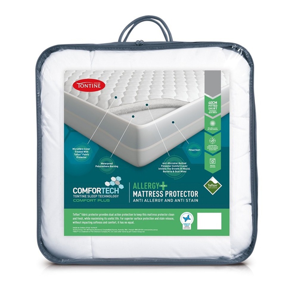 TONTINE Comfortech Comfort Plus Anti Allergy Mattress Protector n/a t619_ver1